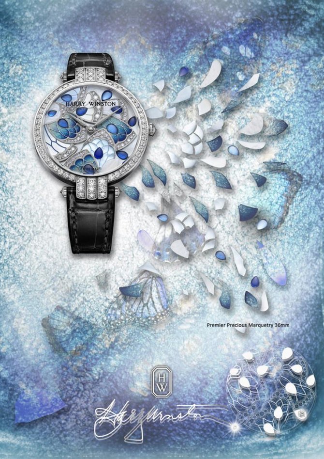 Harry Winston Premier Precious Marquetry 36 mm Premier Watch - фото 2