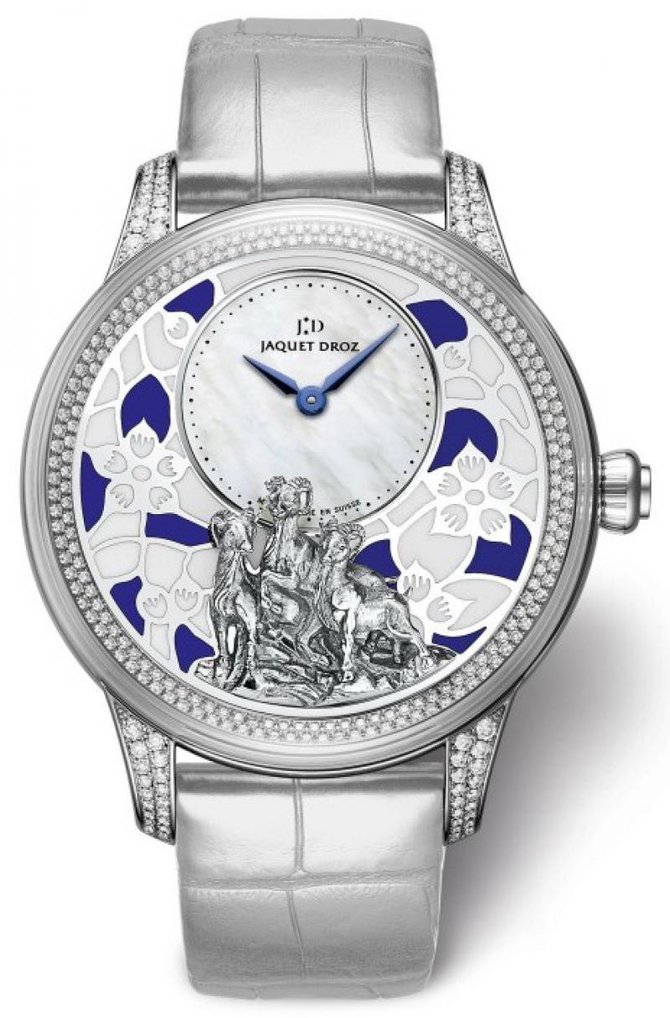 Jaquet Droz J005024277 Les Ateliers D'Art Petite Heure Minute Year of the Goat  - фото 1