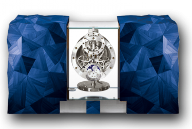 Jaeger LeCoultre 5556303 ATMOS Marqueterie