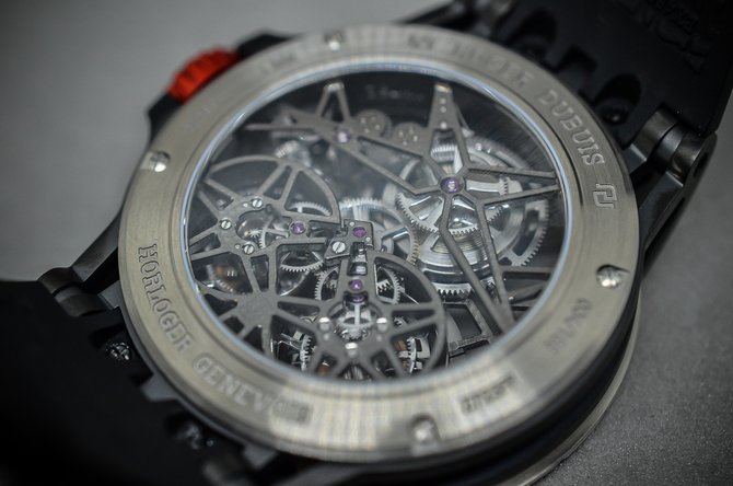 Roger Dubuis RDDBEX0481 Excalibur Spider Skeleton Double Flying Tourbillon - фото 2