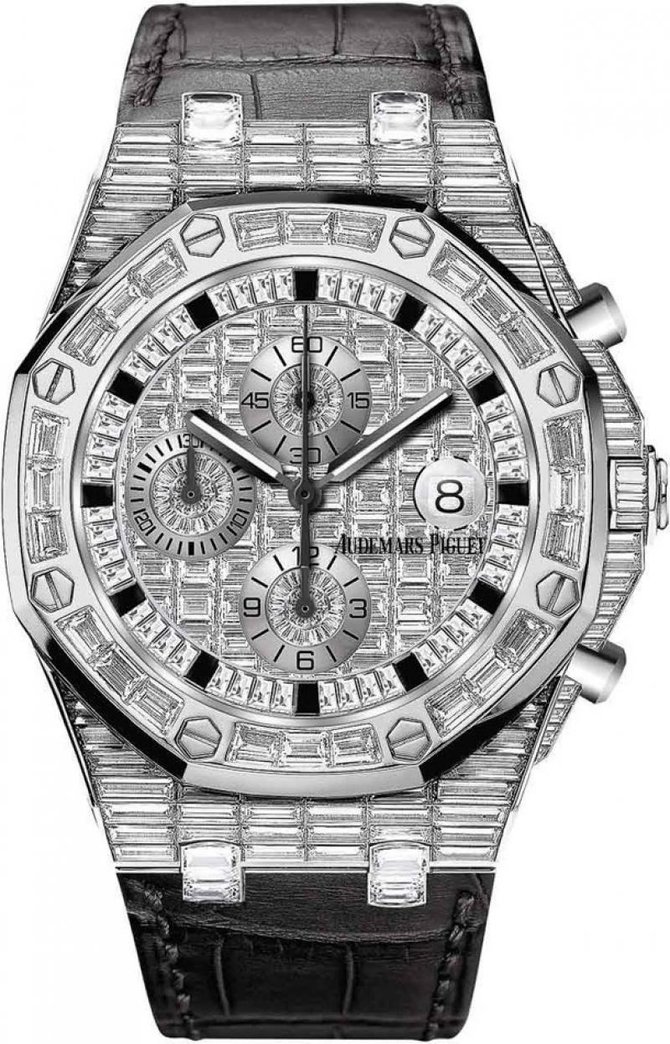 Audemars Piguet 26473BC.ZZ.D114CR.01 Royal Oak Offshore Chronograph Gold Jeweled 