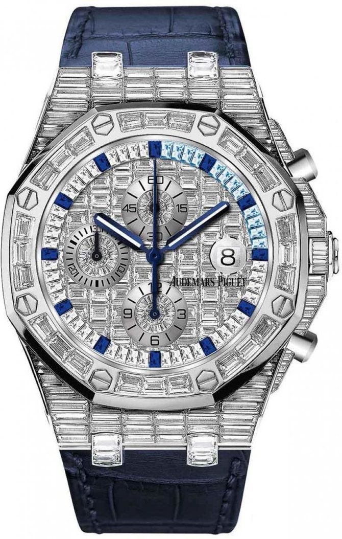 Audemars Piguet 26473BC.ZZ.D023CR.01 Royal Oak Offshore Chronograph Gold Jeweled 