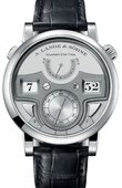 A.Lange and Sohne Lange Zeitwerk 147.025F Zeitwerk Minute Repeater Platinum