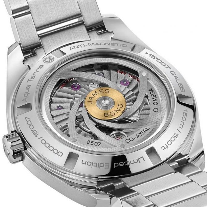 Omega 231.10.42.21.03.004 Seamaster Aqua Terra James Bond 007 Spectre  - фото 5