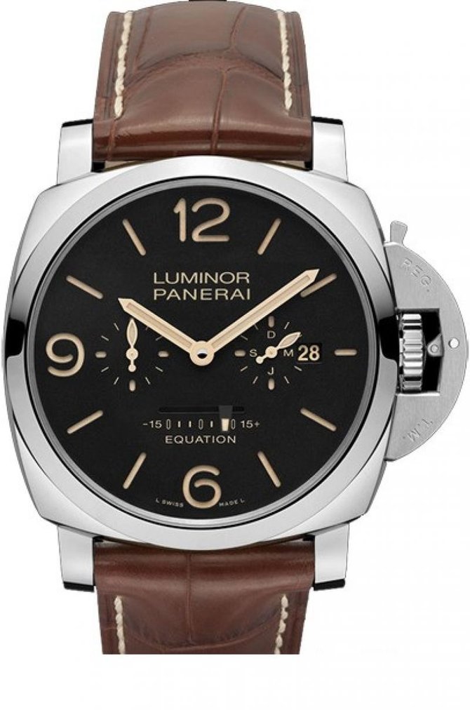 Officine Panerai PAM00601 Luminor 1950 Equation of Time 8 Days Acciaio