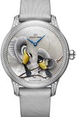 Jaquet Droz Часы Jaquet Droz Les Ateliers D'Art j005024575 SEASONS WINTER Petite Heure Minute Relief