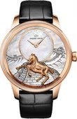 Jaquet Droz Часы Jaquet Droz Les Ateliers D'Art j005023275 HORSE Petite Heure Minute Relief
