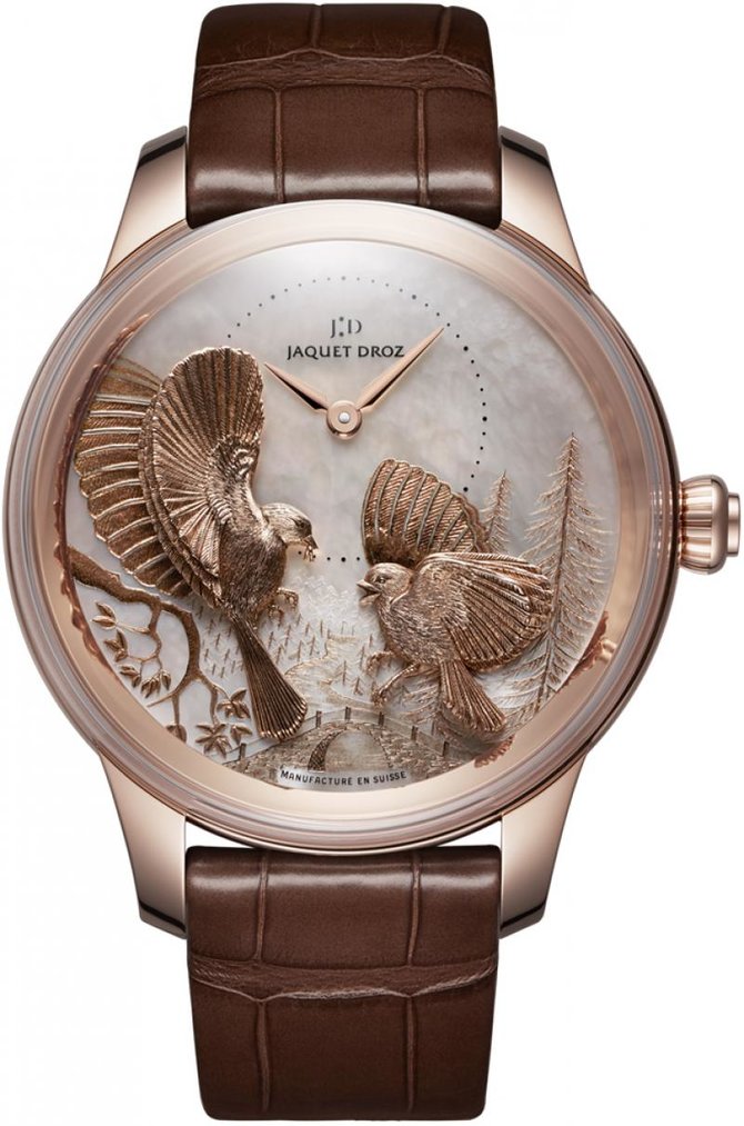 Jaquet Droz j005023270 SEASONS FALL Les Ateliers D'Art Petite Heure Minute Relief