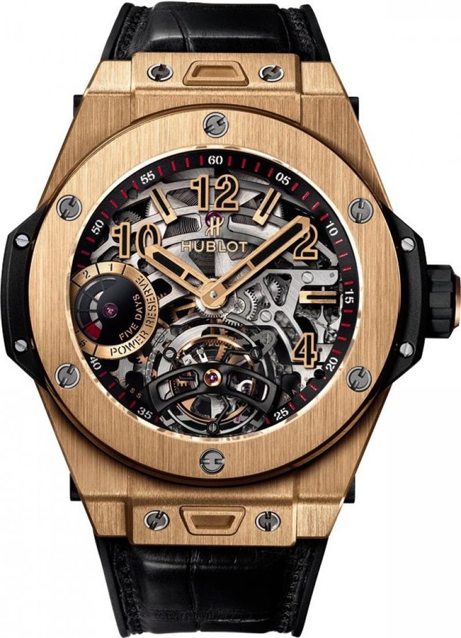 Hublot 405.OX.0138.LR Big Bang Unico Tourbillon 5-Day Power Reserve Indicator 