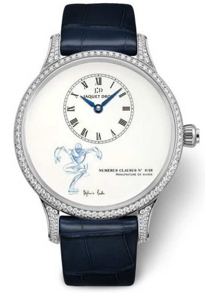 Jaquet Droz J005014210 Les Ateliers D'Art Petite Heure Minute Ballet de Lausanne