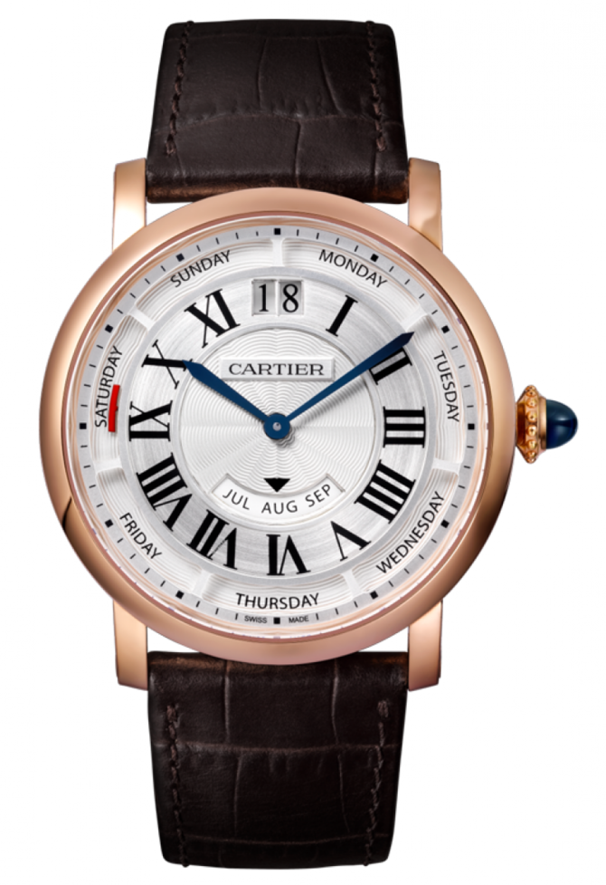 Cartier WHRO0002 Rotonde De Cartier Annual Calendar 40mm Rose Gold
