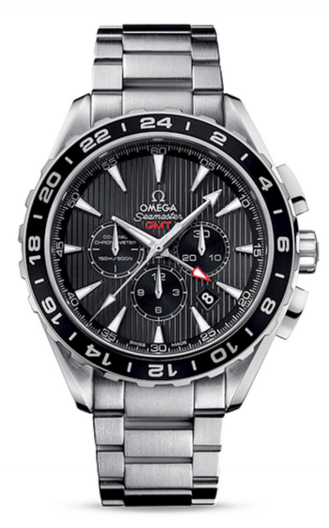 Omega 231.10.44.52.06.001 Seamaster Aqua Terra 150 M Co-Axial GMT Chronograph 44 mm - фото 1