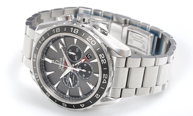 Omega 231.10.44.52.06.001 Seamaster Aqua Terra 150 M Co-Axial GMT Chronograph 44 mm - фото 2