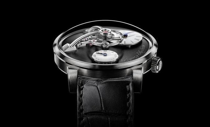 MB&F 51.WL.W Legacy Machines LM101 WG White Gold - фото 2