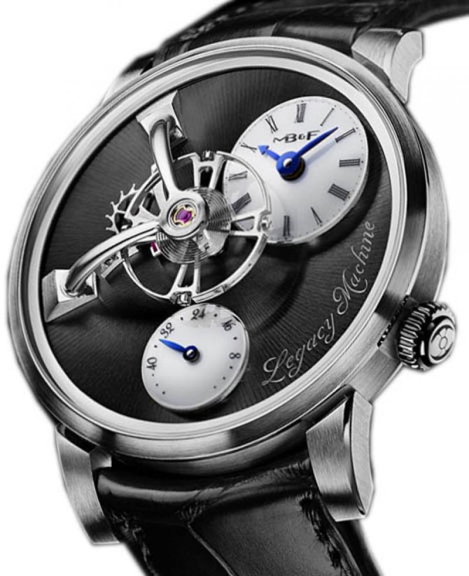 MB&F 51.WL.W Legacy Machines LM101 WG White Gold - фото 1
