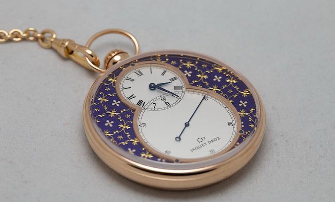 Jaquet Droz J080033040 Les Ateliers D'Art The Pocket Watch Paillonnee - фото 2