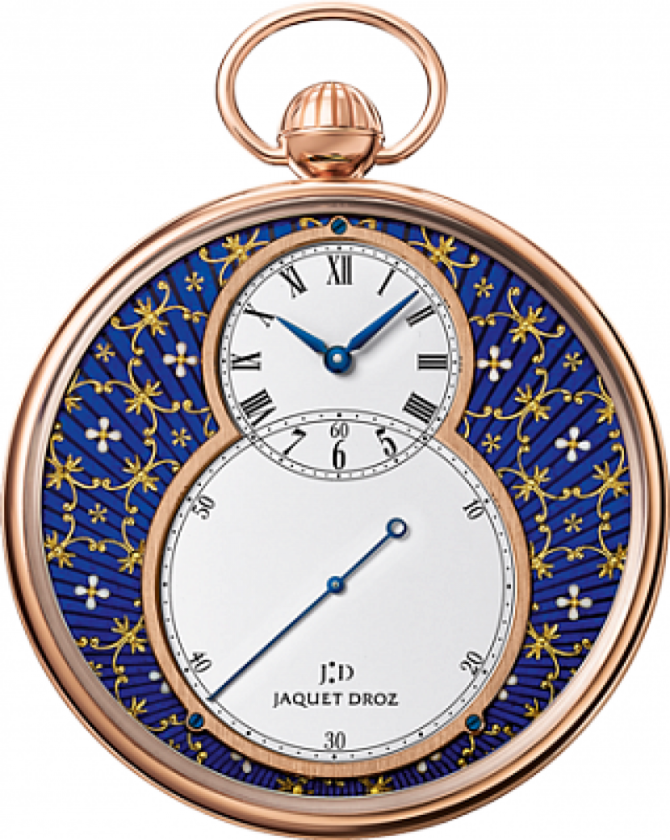 Jaquet Droz J080033040 Les Ateliers D'Art The Pocket Watch Paillonnee - фото 1
