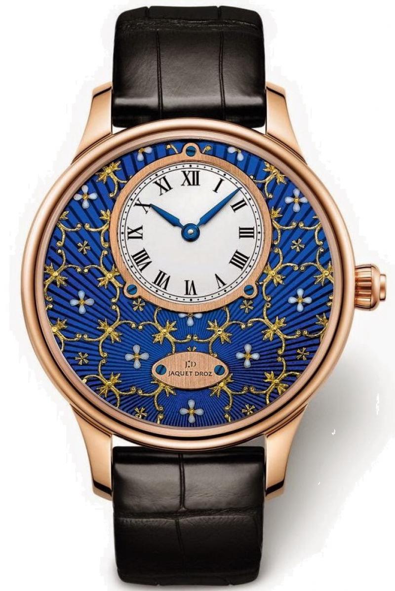 J005013240 Jaquet Droz Petite Heure Minute Paillonnee Les Ateliers D'Art