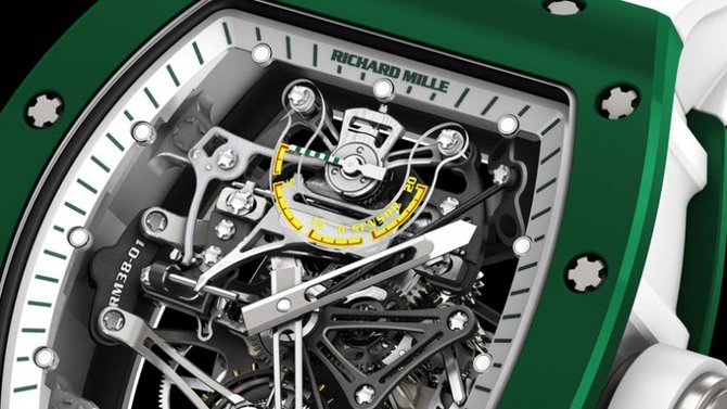 Richard Mille RM 38-01 Tourbillon G-sensor - Bubba Watson RM Titanium & Ceramic - фото 3