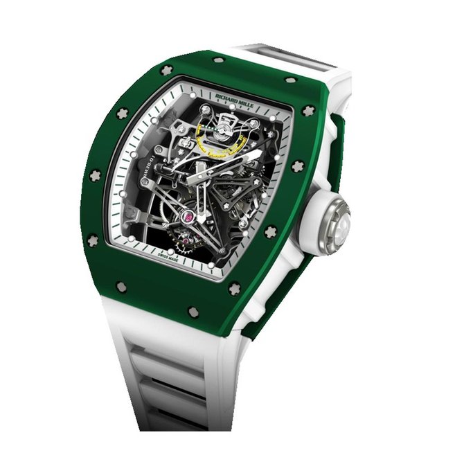 Richard Mille RM 38-01 Tourbillon G-sensor - Bubba Watson RM Titanium & Ceramic - фото 1