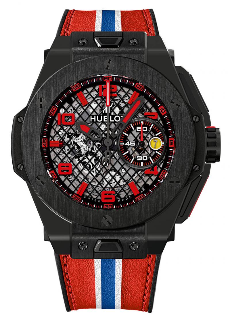 401.CX.1123.VR Hublot Ferrari 2015 Black Ceramic Big Bang Unico