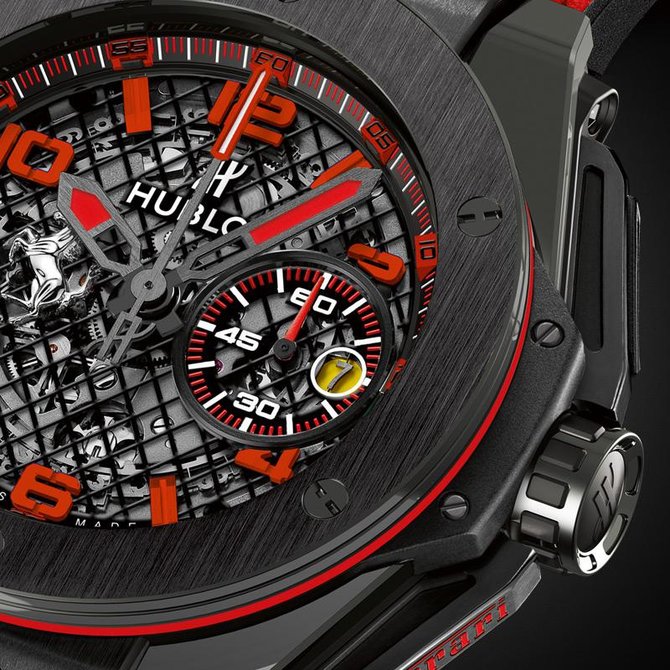 Hublot 401.CX.1123.VR Big Bang Unico Ferrari 2015 Black Ceramic - фото 2