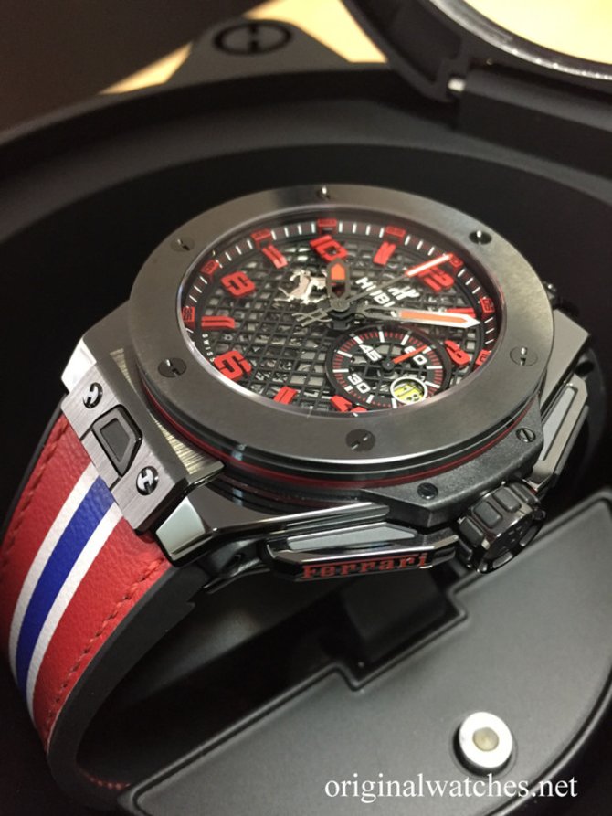 Hublot 401.CX.1123.VR Big Bang Unico Ferrari 2015 Black Ceramic - фото 4