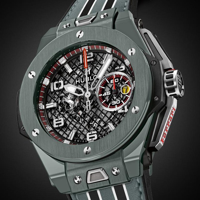 Hublot 401.FX.1123.VR Big Bang Unico Ferrari 2015 Grey ceramic - фото 2