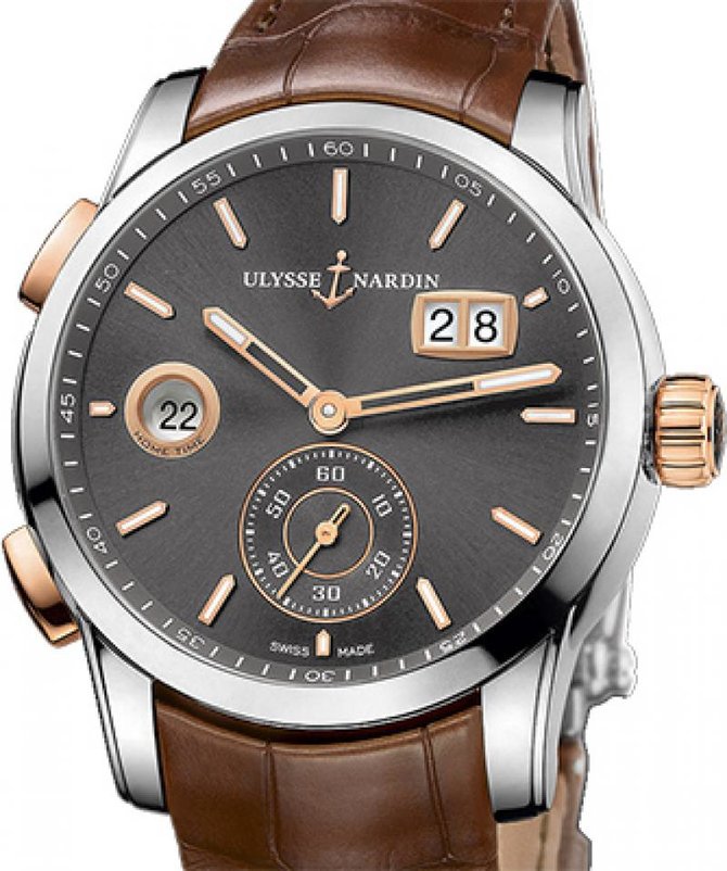 Ulysse Nardin 3345-126/BQ Dual Time Manufacture - фото 2