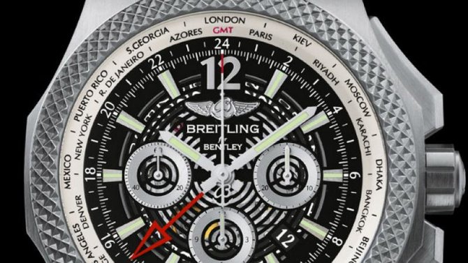 Breitling EB043210/BD23/222S/E20DSA.2 for Bentley GMT Light Body B04  - фото 2