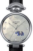 Bovet Chateau De Motiers H32WA079-SD2-LT01 White Gold Miniature Painting Elephant