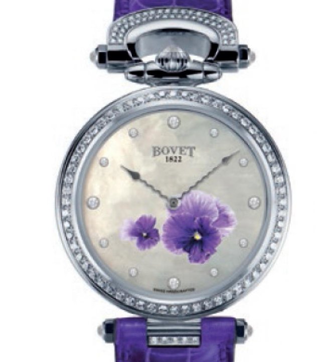 Bovet AF39010-SD123-LT07 Fleurier Amadeo 39 Mille Fleurs Pansy