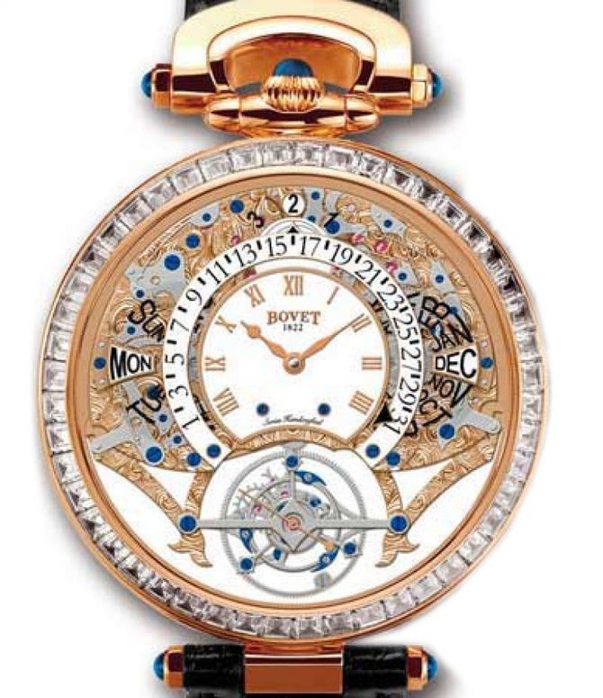 Bovet AIQPR001-SB1 Fleurier Amadeo 46 Virtuoso III Tourbillon 5-Day Retrograde Perpetual Calendar