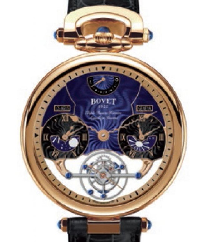 Bovet AIRS007 Fleurier Amadeo 46 Rising Star Triple Time Zone Tourbillon Reversed Hand-Fitting