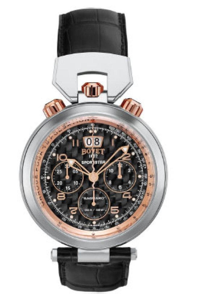 Bovet SP0364-R5N-Carbon Sportster Saguaro Chronograph-Carbon