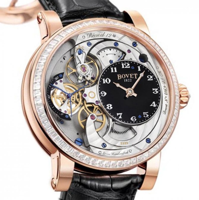 Bovet DTR12-42RG-0B0-B1-01 Dimier Recital 12 Monsieur