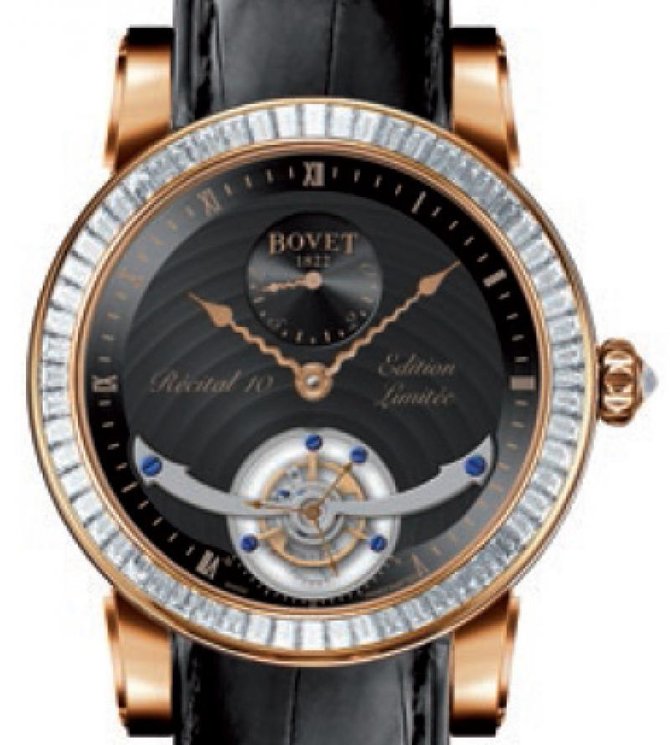 Bovet DTR10-45RG-0B0-BA Dimier Recital 10 Tourbillon Rose Gold
