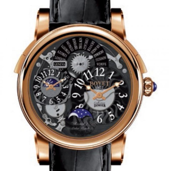 Bovet DTR7-RG-000-BA-01 Dimier Recital 7 45 Orbis Mundi