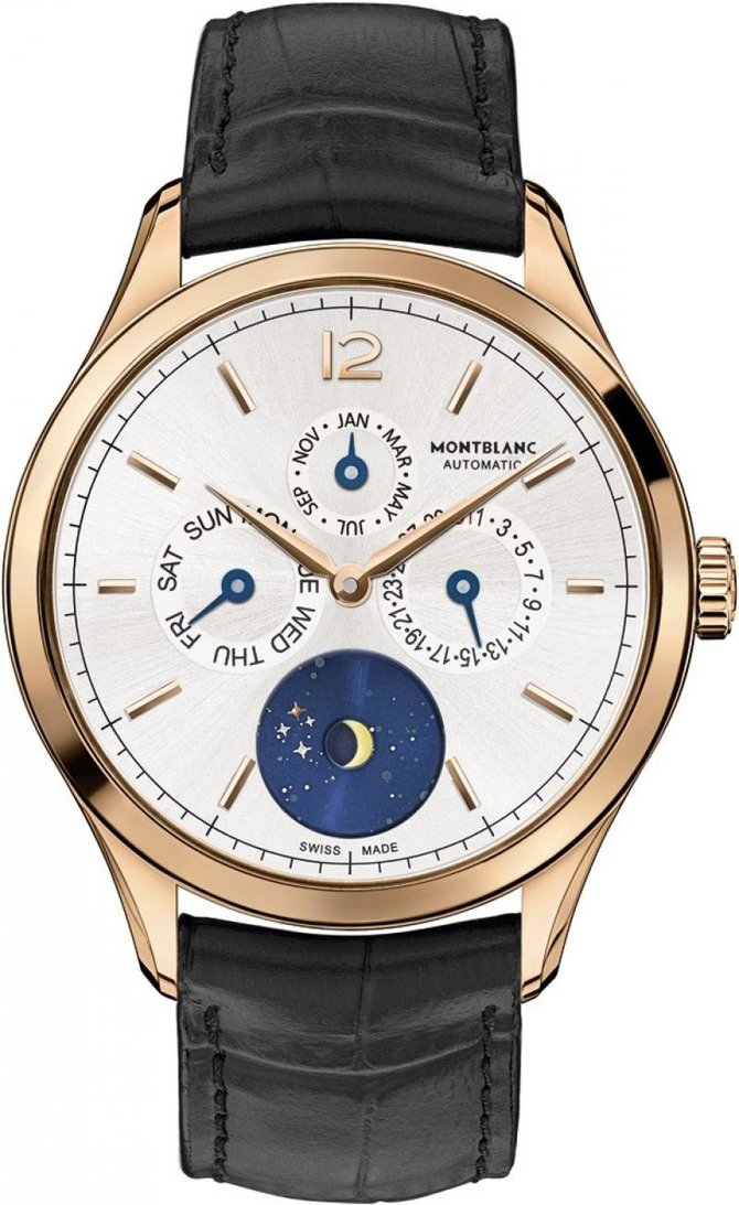 Montblanc 112537 Star Meisterstuck Heritage Heritage Chronometrie Quantieme Annual Calendar Vasco da Gama  - фото 1