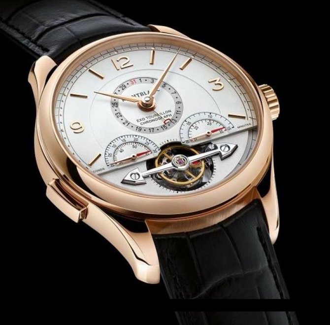Montblanc 112542 Star Meisterstuck Heritage Chronometrie ExoTourbillon Minute Chronograph - фото 2