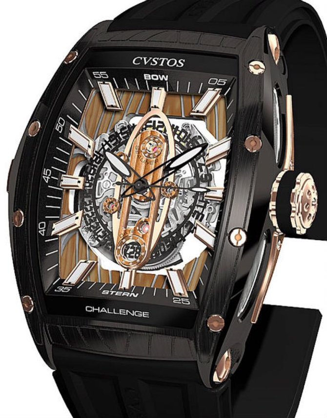 Cvstos Cvstos black sea Limited Edition Steel & Rose Gold