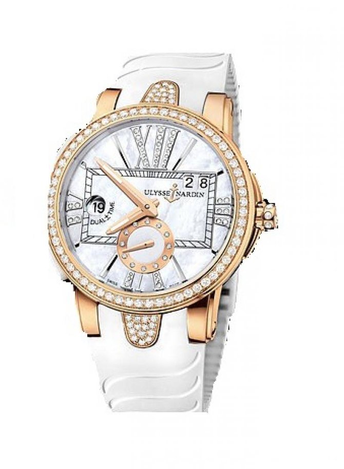 Ulysse Nardin 246-10B-3C/391 Executive Dual Time Lady 40 mm - фото 1