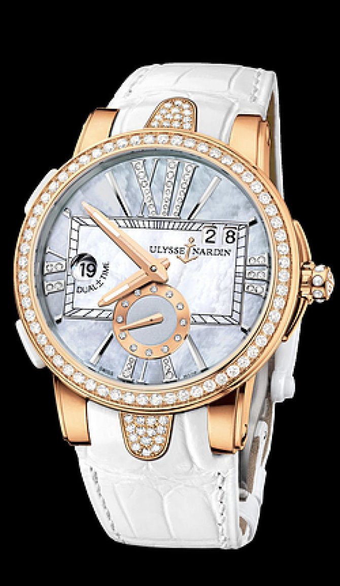 Ulysse Nardin 246-10B/392 Executive Dual Time Lady 40 mm - фото 2
