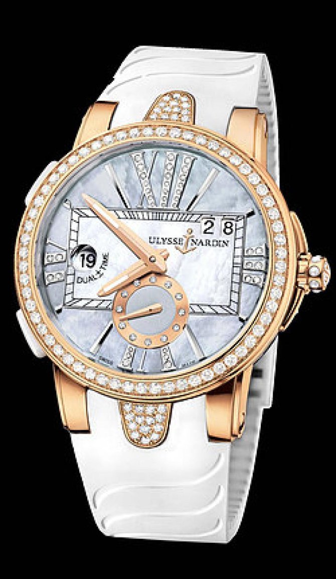 Ulysse Nardin 246-10B-3C/392 Executive Dual Time Lady 40 - фото 2