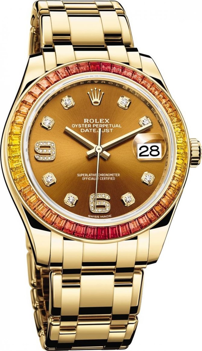 Rolex 86348SAJOR Datejust Ladies Pearlmaster 39 mm 