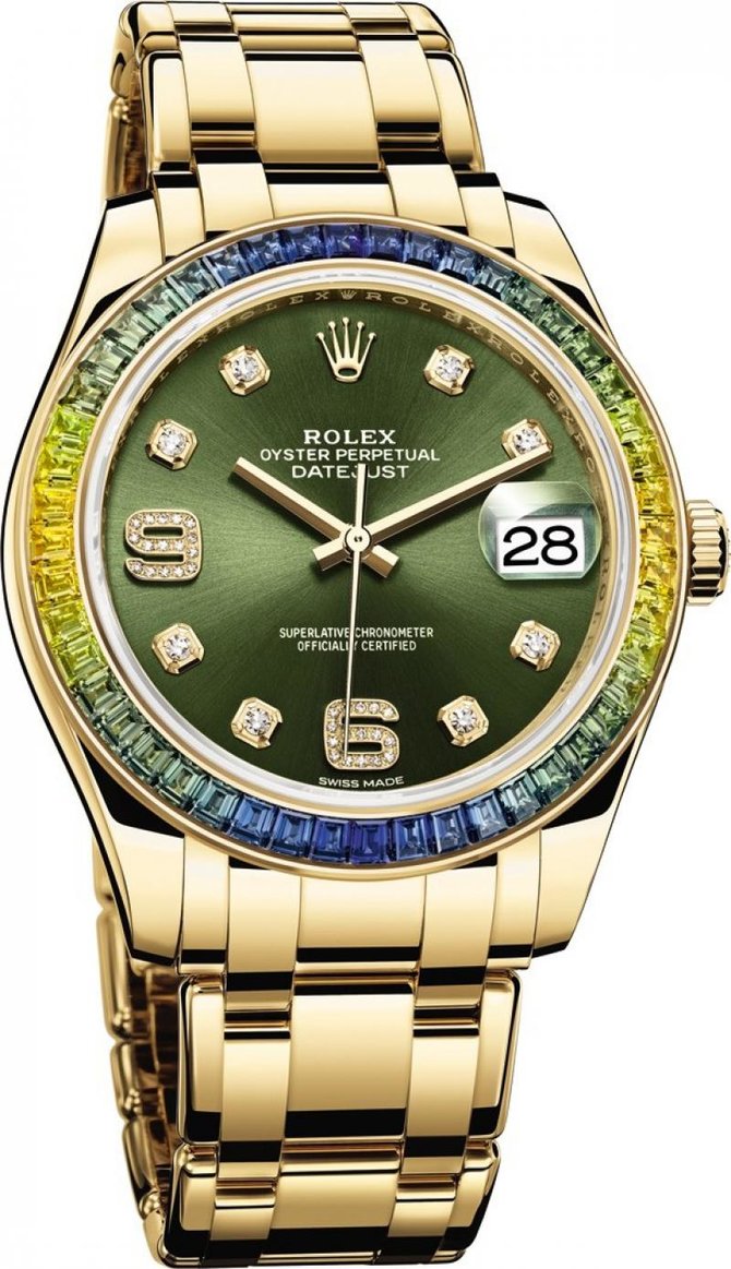 Rolex 86348SABLV Datejust Ladies Pearlmaster 39 mm  - фото 1