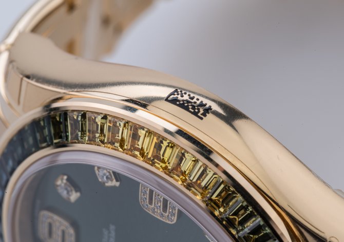 Rolex 86348SABLV Datejust Ladies Pearlmaster 39 mm  - фото 15