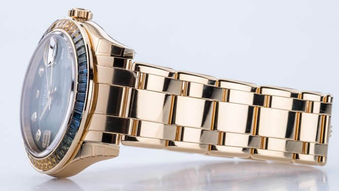 Rolex 86348SABLV Datejust Ladies Pearlmaster 39 mm  - фото 17
