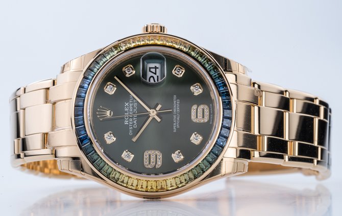 Rolex 86348SABLV Datejust Ladies Pearlmaster 39 mm  - фото 18