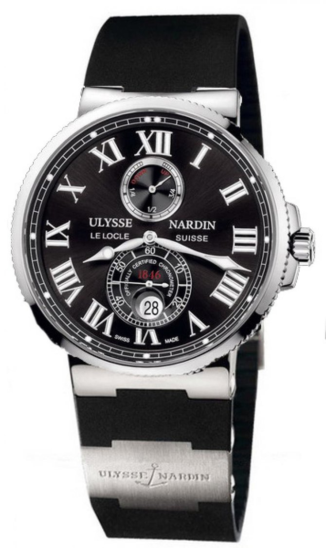 Ulysse Nardin 263-67-3/42 Maxi Marine Chronometer 43mm Steel - фото 1